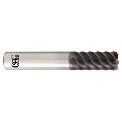 8mm x 8mm x 8mm x 8mm 6Fl  Square Carbide End Mill - TiALN - Americas Industrial Supply
