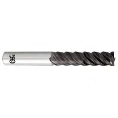 6mm x 6mm x 15mm x 60mm 4Fl  Square Carbide End Mill - TiALN - Americas Industrial Supply
