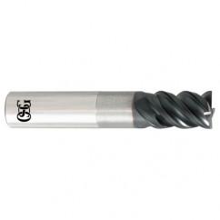 10mm x 10mm x 15mm x 80mm 4Fl  Square Carbide End Mill - TiALN - Americas Industrial Supply