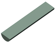 4mm x 63mm - Half Round Carbide Blank - Americas Industrial Supply