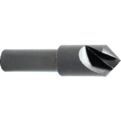 3/8″ Cutting Dia. 1/4″Shank Dia, 1 Flute, 120 Degrees, HSS Countersink Series/List #1752 - Americas Industrial Supply