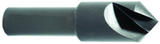 1-1/4" Size-1/2 Shank-60°-HSS Single Flute Countersink - Americas Industrial Supply