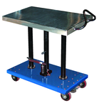 Hydraulic Lift Table - 32 x 48'' 6,000 lb Capacity; 36 to 54" Service Range - Americas Industrial Supply