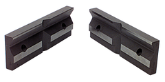 1-Pair Matching V-Groove Jaw Plates; For: 3" Speed Vise - Americas Industrial Supply