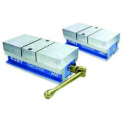 HDL Double Lock Vise - 4" Jaw Width- With Hard Jaw Kit - Americas Industrial Supply