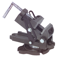 Angle Swivel Vise - Model #P250AS- 2-1/2" Jaw Width - Americas Industrial Supply