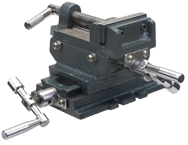 2-Way Cross Slide Vise - Model #TCV4- 4" Jaw Width - Americas Industrial Supply