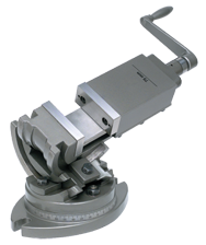 3-Axis Precision Tilting Vise 6" Jaw Width, 1-3/4" Depth - Americas Industrial Supply