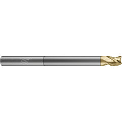 ‎3 Flute - Corner Radius - 35 Degree Helix - 0.1250″ (1/8) Cutter DIA × 0.1250″ (1/8) Shank DIA × 0.0100″ Radius × 0.1563″ (5/32) LOC × 3.0000″ (3) OAL × 0.7500″ (3/4) Reach - ZPLUS Coated