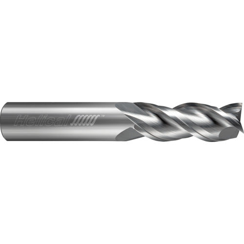 ‎3 Flute - Square - 40 Degree Helix - 0.3750″ (3/8) Cutter DIA × 0.3750″ (3/8) Shank DIA × 2.5000″ (2-1/2) LOC × 5.0000″ (5) OAL  - Uncoated