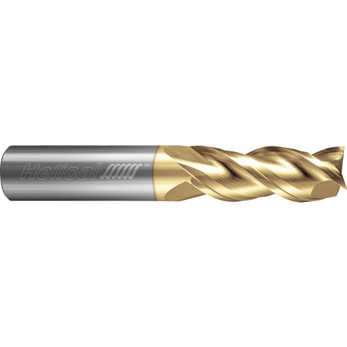 ‎3 Flute - Square - 40 Degree Helix - 0.1875″ (3/16) Cutter DIA × 0.1875″ (3/16) Shank DIA × 1.5625″ (1-9/16) LOC × 4.0000″ (4) OAL  - ZPLUS Coated