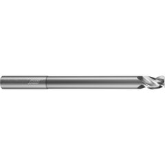 ‎3 Flute - Corner Radius - 40 Degree Helix - 1.0000″ (1) Cutter DIA × 1.0000″ (1) Shank DIA × 0.0600″ Radius × 1.2500″ (1-1/4) LOC × 6.0000″ (6) OAL × 3.3750″ (3-3/8) Reach - Uncoated