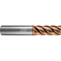 ‎5 Flute - Corner Radius - 0.7500″ (3/4) Cutter DIA × 0.7500″ (3/4) Shank DIA × 0.1900″ Radius × 2.2500″ (2-1/4) LOC × 5.0000″ (5) OAL  - TPLUS Coated