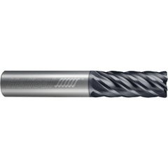 ‎6 Flute - Corner Radius - 0.1875″ (3/16) Cutter DIA × 0.1875″ (3/16) Shank DIA × 0.0300″ Radius × 0.3125″ (5/16) LOC × 2.0000″ (2) OAL  - APLUS Coated
