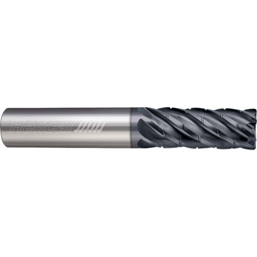 ‎6 Flute - Corner Radius - 0.1250″ (1/8) Cutter DIA × 0.1250″ (1/8) Shank DIA × 0.0100″ Radius × 0.6250″ (5/8) LOC × 2.5000″ (2-1/2) OAL  - APLUS Coated