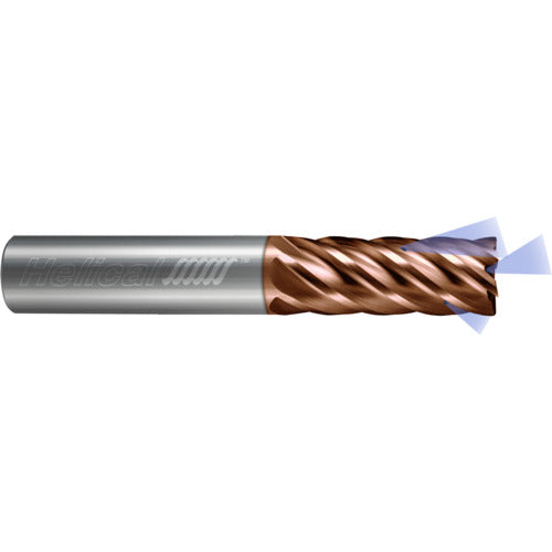‎6 Flute - Corner Radius - 0.5000″ (1/2) Cutter DIA × 0.5000″ (1/2) Shank DIA × 0.0600″ Radius × 1.2500″ (1-1/4) LOC × 3.0000″ (3) OAL  - TPLUS Coated