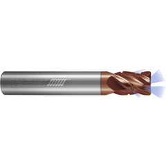‎4 Flute - Corner Radius - 0.5000″ (1/2) Cutter DIA × 0.5000″ (1/2) Shank DIA × 0.0300″ Radius × 1.0000″ (1) LOC × 3.0000″ (3) OAL  - TPLUS Coated