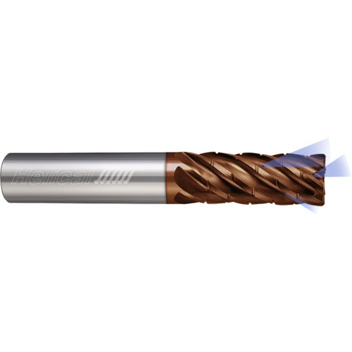 ‎6 Flute - Corner Radius - 0.5000″ (1/2) Cutter DIA × 0.5000″ (1/2) Shank DIA × 0.0300″ Radius × 1.2500″ (1-1/4) LOC × 3.0000″ (3) OAL  - TPLUS Coated