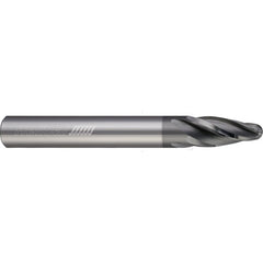 ‎4 Flute - Oval - 0.6250″ (5/8) Cutter DIA × 0.6250″ (5/8) Shank DIA × 5.0000″ (5) Major Radius × 0.1563″ (5/32) Tip Radius × 1.3766″ LOC × 3.5000″ (3-1/2) OAL  - NPLUS Coated