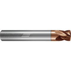 ‎4 Flute - Lens - 0.3750″ (3/8) Cutter DIA × 0.3750″ (3/8) Shank DIA × 0.7500″ (3/4) Major Radius × 0.0200″ Corner Radius × 0.3750″ (3/8) LOC × 2.5000″ (2-1/2) OAL  - TPLUS Coated