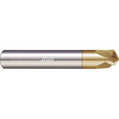 ‎0.1250″ (1/8) Shank DIA × 120 Degree Included Angle - 3 Helical FL - ZPLUS Coated