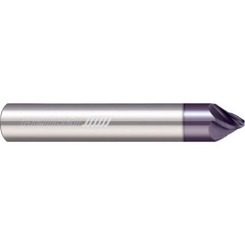 ‎0.1250″ (1/8) Shank DIA × 60 Degree Included Angle - 5 Helical FL - APLUS Coated