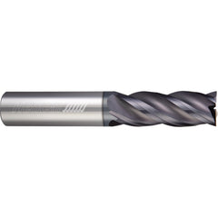 ‎4 Flute - Square - 1.0000″ (1) Cutter DIA × 1.0000″ (1) Shank DIA × 2.0000″ (2) LOC × 4.5000″ (4-1/2) OAL  - APLUS Coated