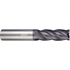 ‎4 Flute - Corner Radius - 0.2500″ (1/4) Cutter DIA × 0.2500″ (1/4) Shank DIA × 0.0300″ Radius × 0.5000″ (1/2) LOC × 2.5000″ (2-1/2) OAL  - APLUS Coated