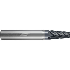 ‎5 Flute - Square - 0.1250″ (1/8) Cutter DIA × 0.2500″ (1/4) Shank DIA × 0.3750″ (3/8) LOC × 2.0000″ (2) OAL × 0.5000″ (1/2) Reach - APLUS Coated