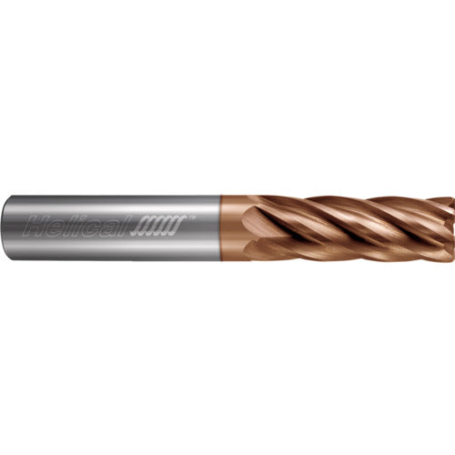 ‎6 Flute - Corner Radius - 0.2500″ (1/4) Cutter DIA × 0.2500″ (1/4) Shank DIA × 0.0300″ Radius × 1.0000″ (1) LOC × 3.0000″ (3) OAL  - TPLUS Coated