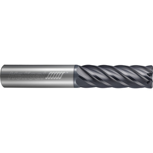‎6 Flute - Corner Radius - 0.5000″ (1/2) Cutter DIA × 0.5000″ (1/2) Shank DIA × 0.1200″ Radius × 0.6250″ (5/8) LOC × 2.5000″ (2-1/2) OAL  - APLUS Coated
