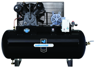 120 Gal. Two Stage Air Compressor, Horizontal, 175 PSI - Americas Industrial Supply