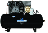 120 Gal. Two Stage Air Compressor, Horizontal, 175 PSI - Americas Industrial Supply