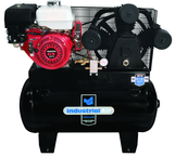 30 Gal. Two Stage Air Compressor, 9HP Gas, Truck Mount - Americas Industrial Supply