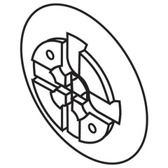 470.241 Shower Head Coolant Plate for Mlg Cutter - Americas Industrial Supply
