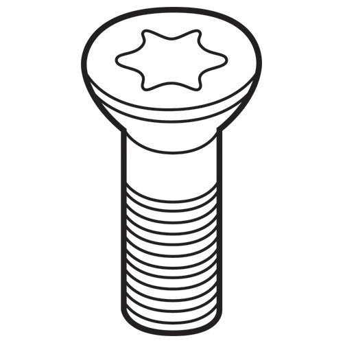 CSTB25PKG TORX DRIVE SCREW PACKAGE OF 10 - Americas Industrial Supply