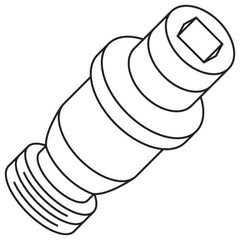 KLM34L CLAMP STUD LOCKI PIN M5X0.8 KL - Americas Industrial Supply