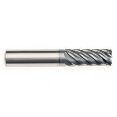 6mm x 6mm x 12mm x 57mm x 7 Flute  Square 2xD Pow-R-Path Mill AlCRNX Coated-Series IPT7-SQ - Americas Industrial Supply