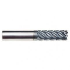 10mm x 10mm x 25mm x 72mm x 7 Flute  0,5mmR 2.5xD Pow-R-Path Mill AlCRNX Coated-Series IPT7-CR - Americas Industrial Supply
