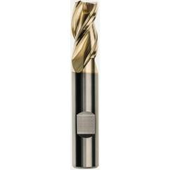 3/8 x 3/8 x 1-1/2 x 3-1/2 Square 3 Flute Carbide M223 Streaker End Mill-ZrN - Americas Industrial Supply