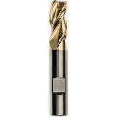 3/8 x 3/8 x 1-1/2 x 3-1/2 Square 3 Flute Carbide M223 Streaker End Mill-ZrN - Americas Industrial Supply