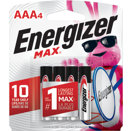 AAA Max Alkaline Battery 4 Pack - Americas Industrial Supply