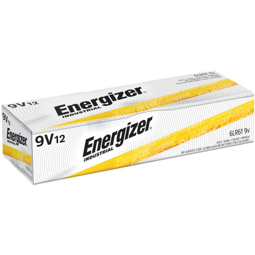 Industrial Batteries - 9V 12 Pack - Americas Industrial Supply