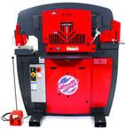 IW100DX-1P230; 100 Ton Deluxe Ironworker 1PH 230V - Americas Industrial Supply
