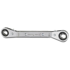 ‎Proto Offset Double Box Reversible Ratcheting Wrench 3/8″ × 7/16″ - 6 Point - Americas Industrial Supply