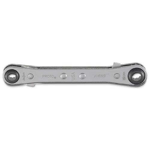‎Proto Double Box Reversible Ratcheting Wrench 1/4″ × 5/16″ - 12 Point - Americas Industrial Supply