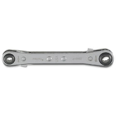 ‎Proto Double Box Reversible Ratcheting Wrench 1/4″ × 5/16″ - 12 Point - Americas Industrial Supply