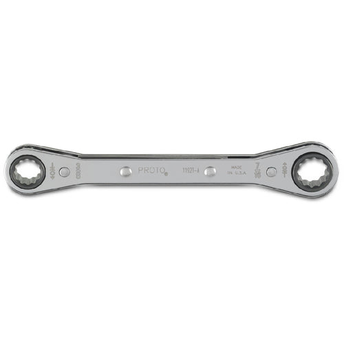 ‎Proto Double Box Ratcheting Wrench 3/8″ × 7/16″ - 12 Point - Americas Industrial Supply