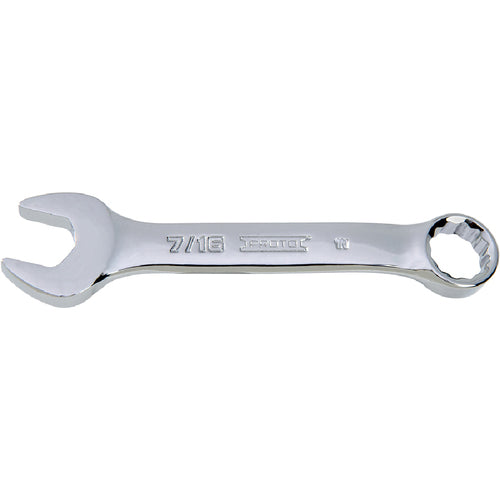 ‎Proto Full Polish Short Combination Wrench 7/16″ - 12 Point - Americas Industrial Supply