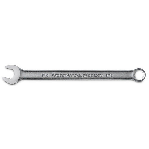 ‎Proto Satin Combination Wrench 9/16″ - 12 Point - Americas Industrial Supply